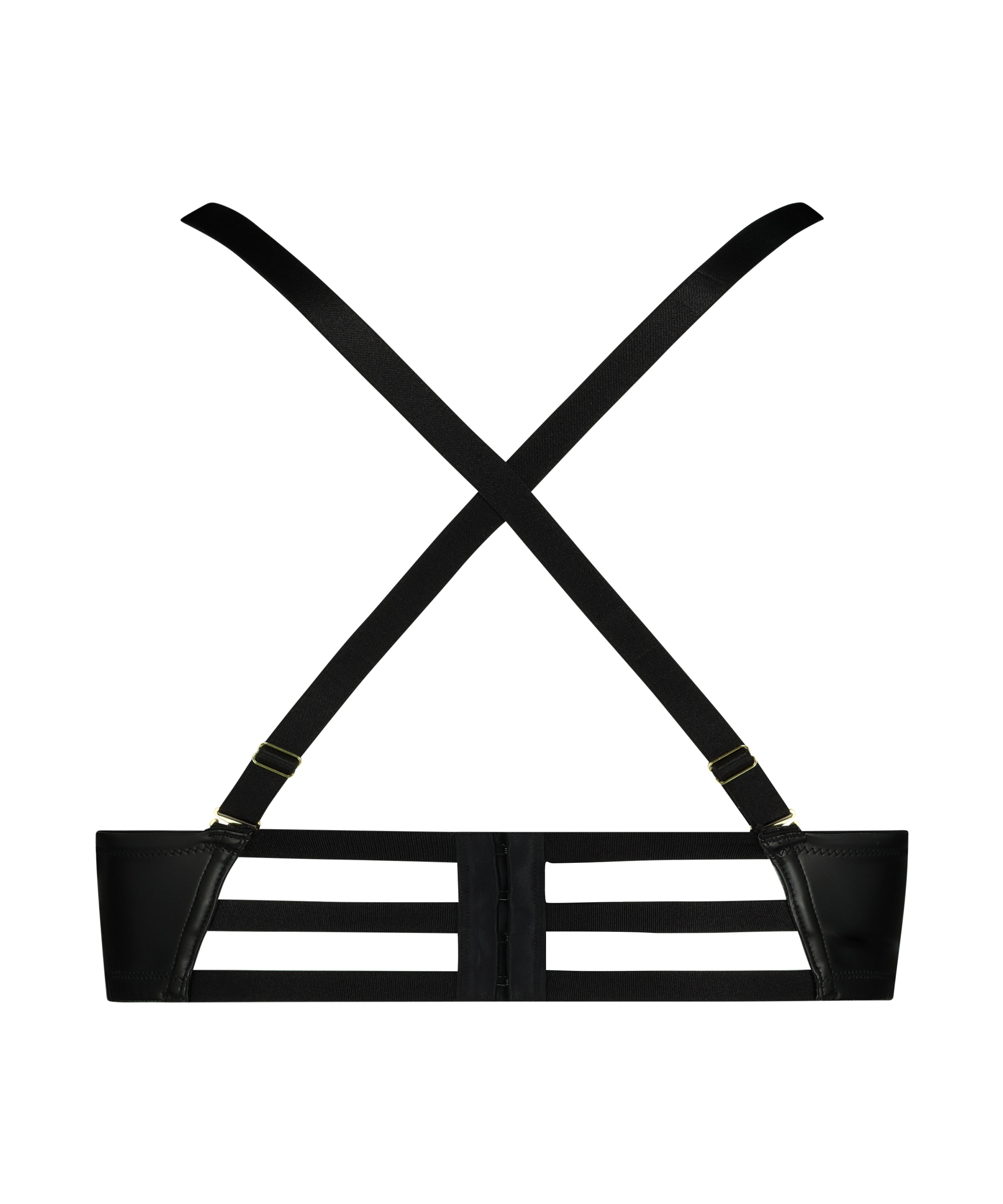 Matrix Curvy Bralette, Black, main