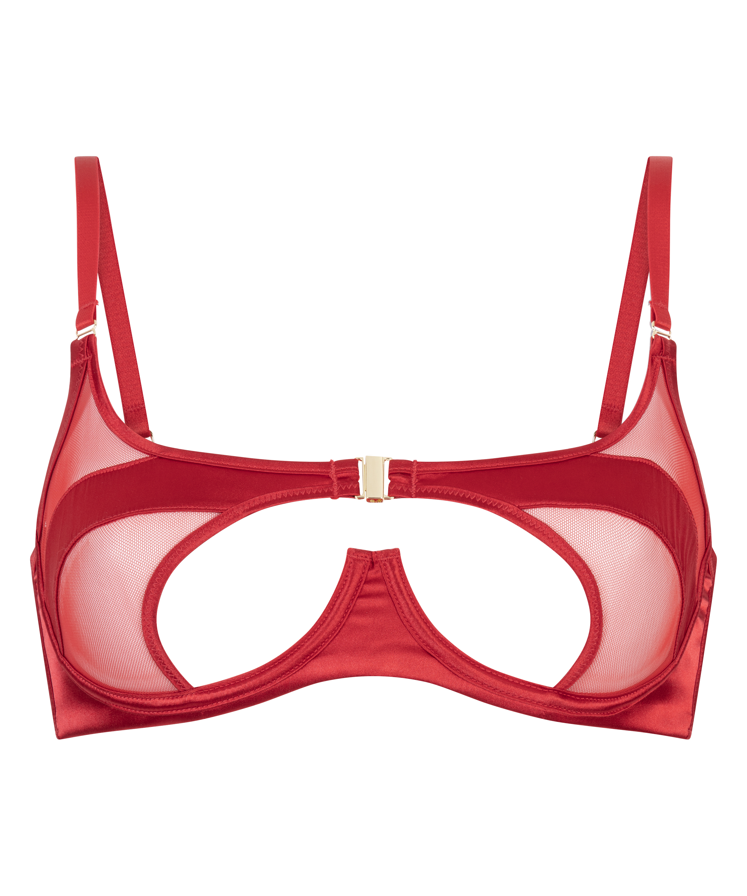 Vienna Non-Padded Underwired Bra, Red, main