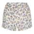 Jersey Ruffled Shorts, White