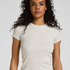 Shortsleeved Pyjama Top , Gray