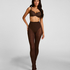 Tight Rib Knit Cashmere Blend, Brown
