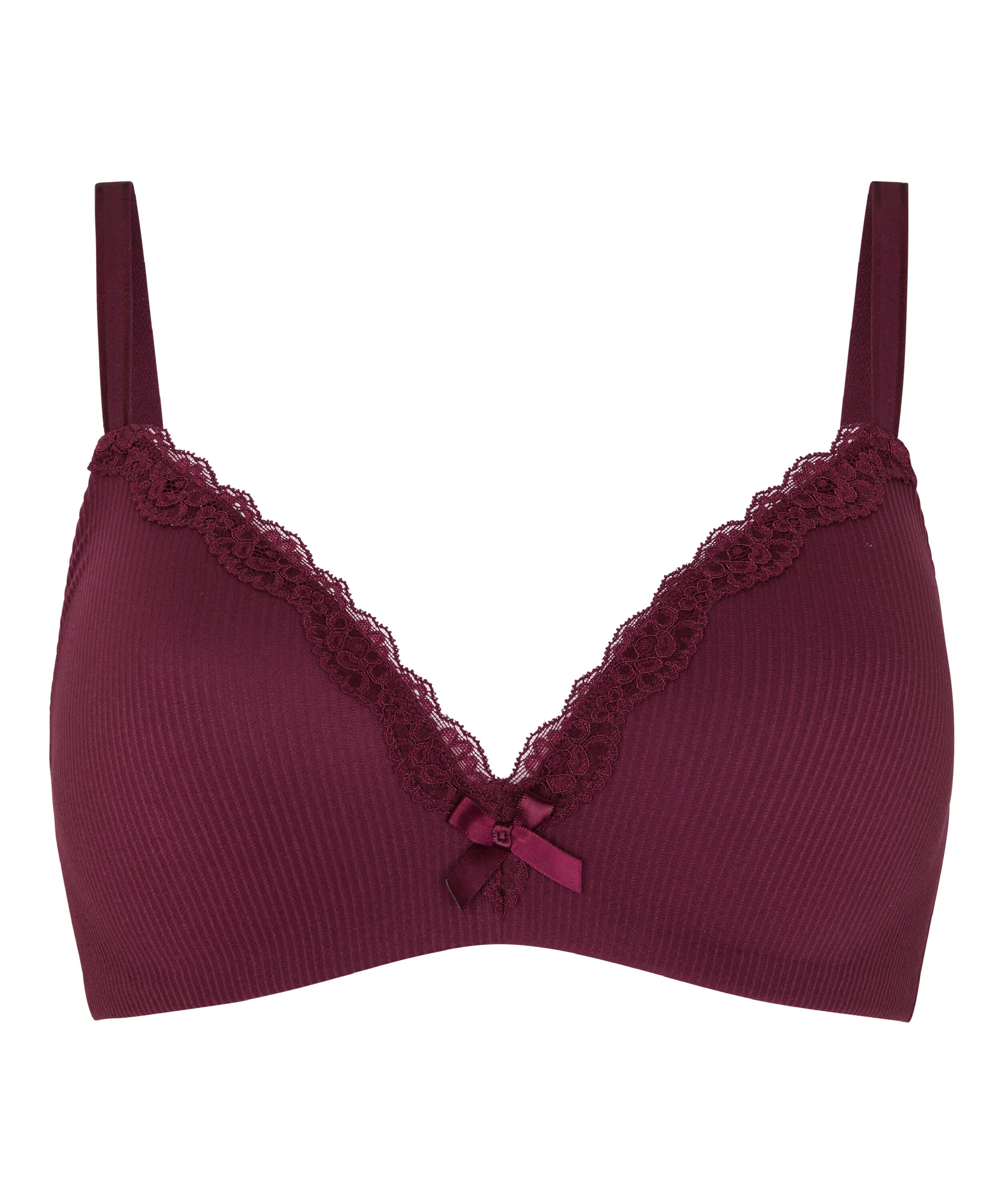 Lola Padded Non-Wired Bra, Purple