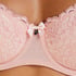 Rose Padded Underwired Bra, Pink