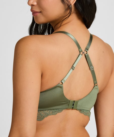 Andrea Padded Non-Wired Bra, Green