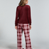 Velvet Pyjama Set, Purple