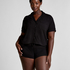 Essential Jersey Short-Sleeved Jacket, Black