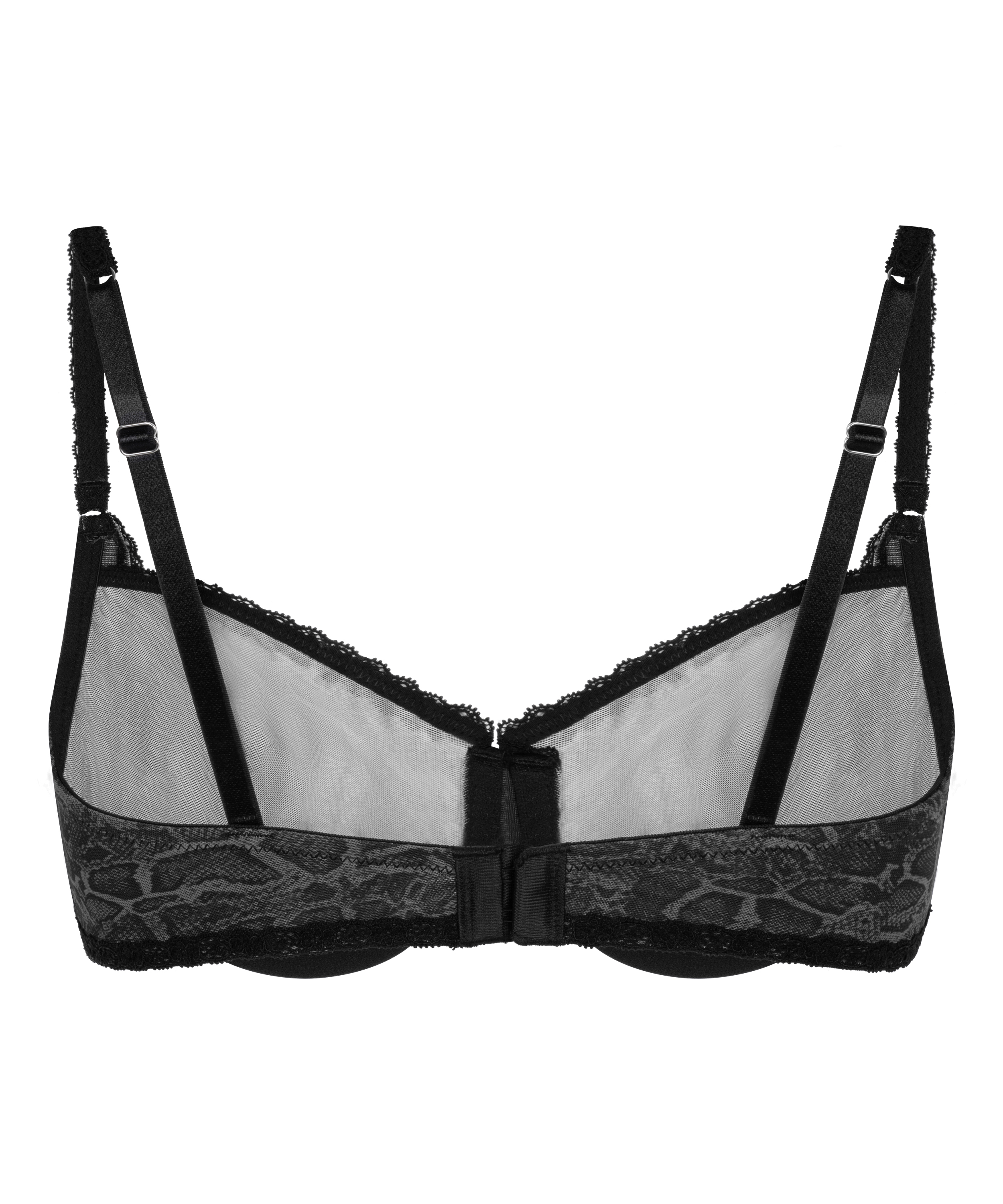 Azula Non-Padded Underwired Bra, Gray, main