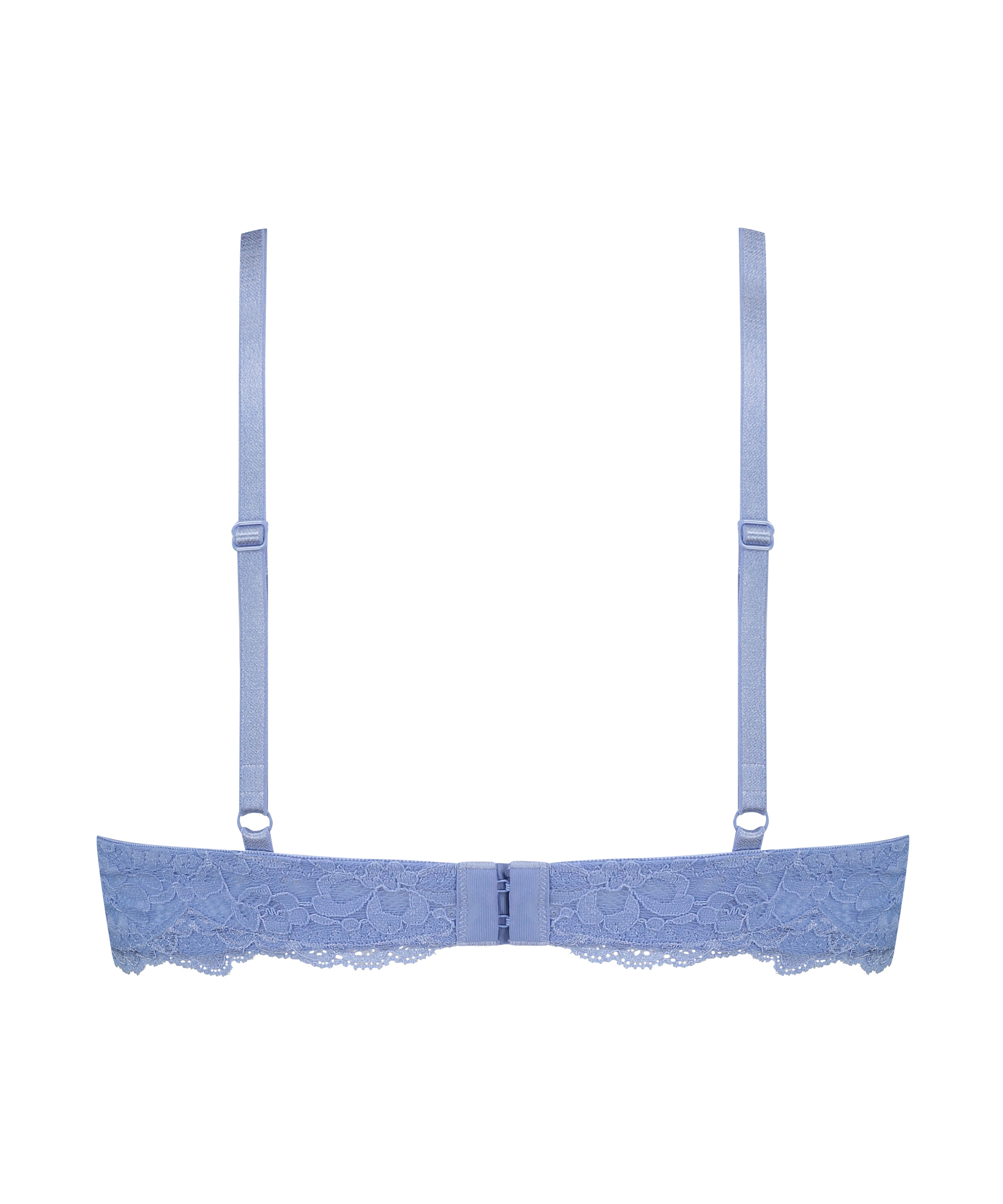 Marine Non-Padded Underwired Bra, Blue, main