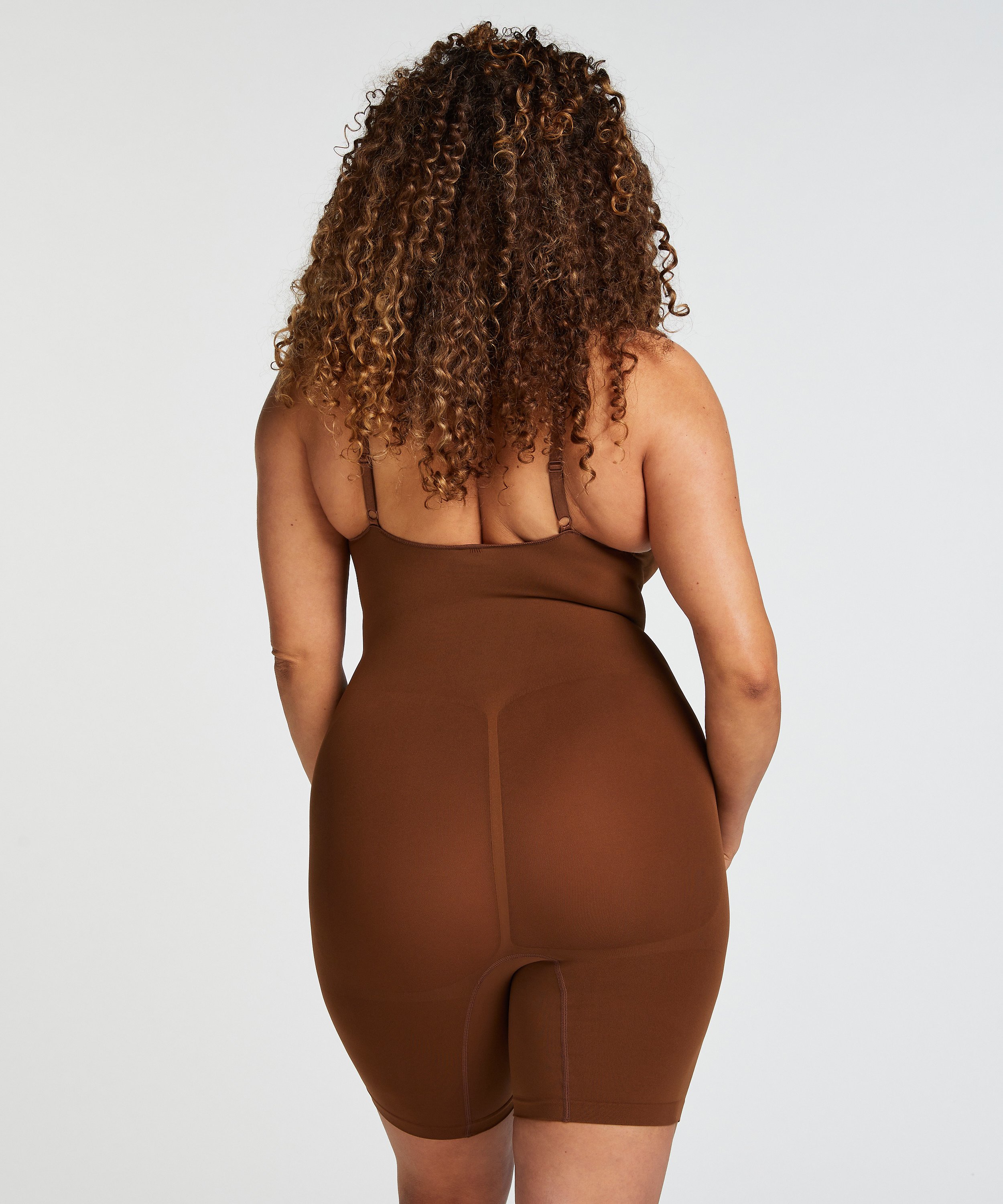 Seamless Enhancing Thigh Slimmer Body, Red, main