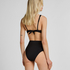 Triangle Bikini Top Luxe, Black