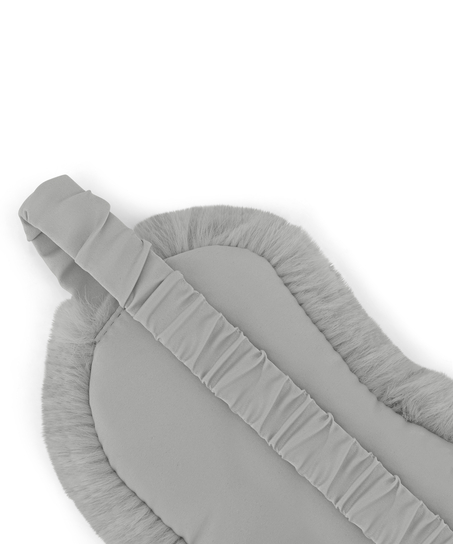 Hot Water Bottle Sleepingmask Set, Gray