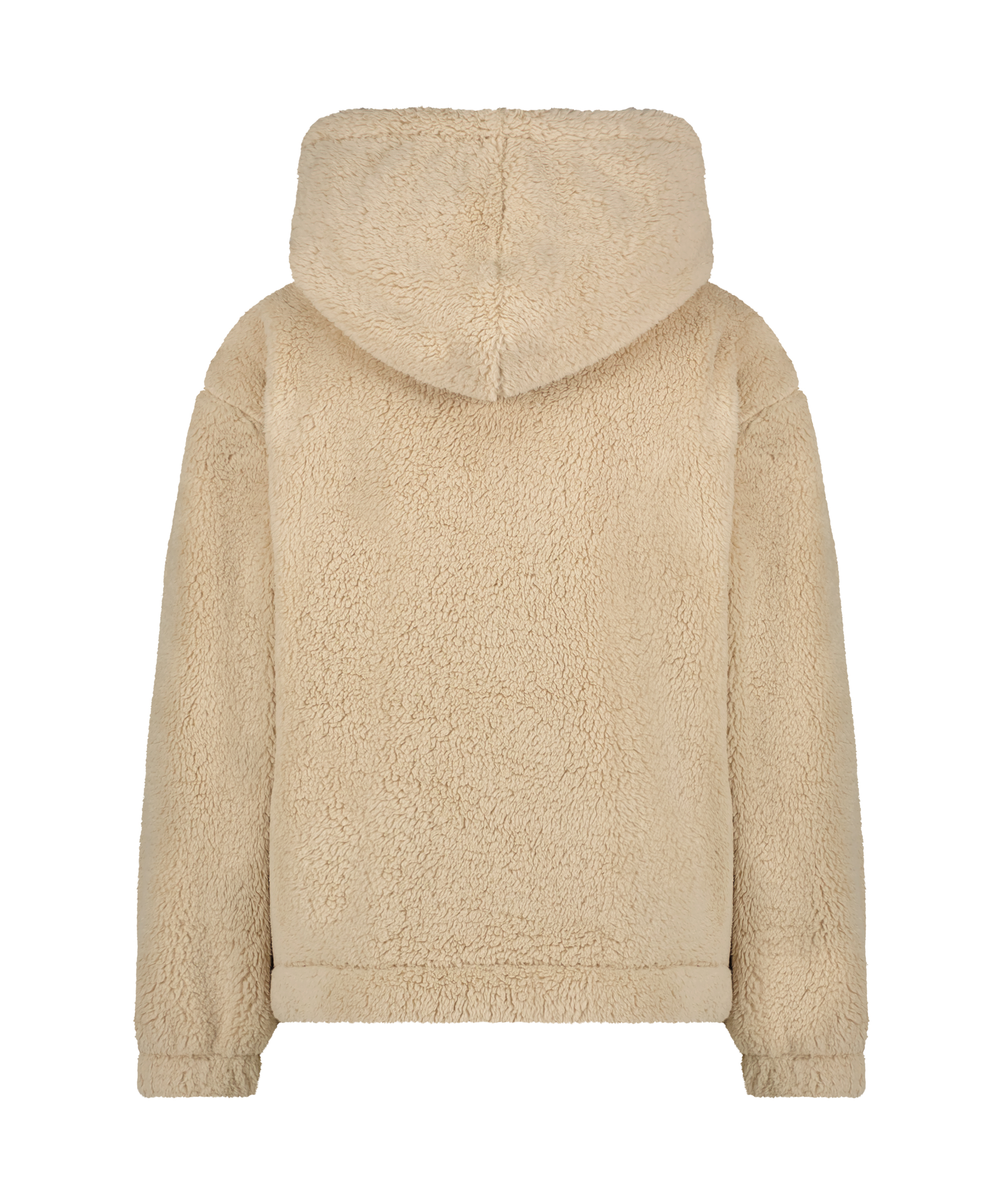 Snuggle Hoodie Fleece, Beige, main