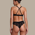 Poppy Non-Padded Underwired Bra, Black