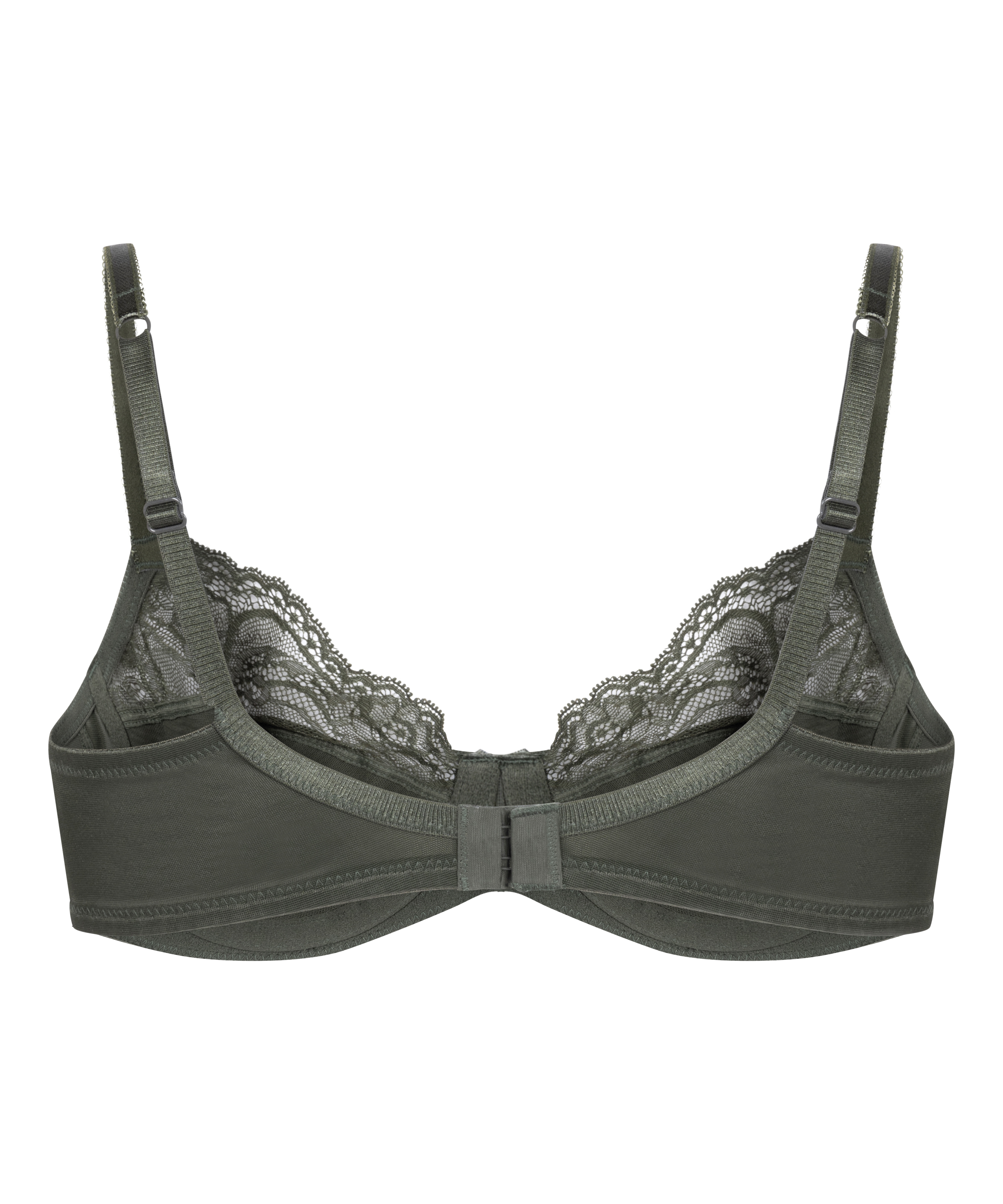 Sophie Non-Padded Underwired Bra, Green, main