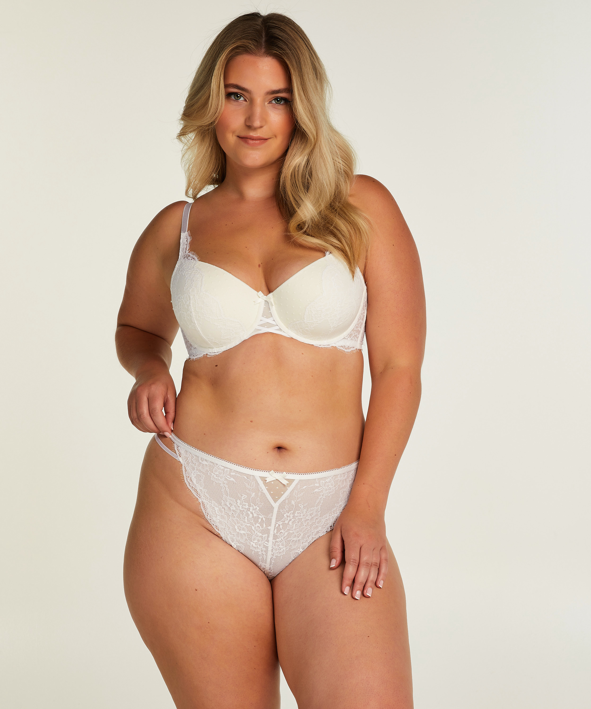 Jolie Thong, White, main