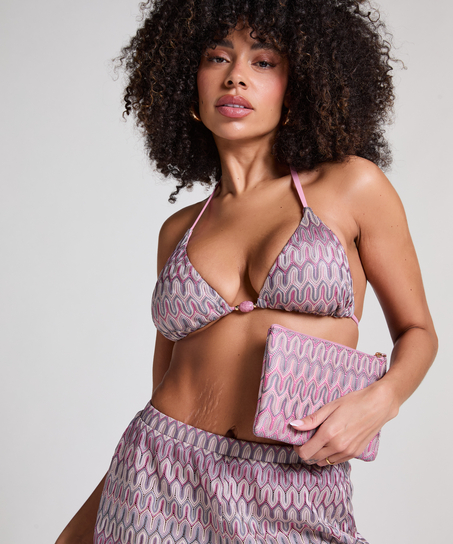 Cali Bikini Clutch, Pink