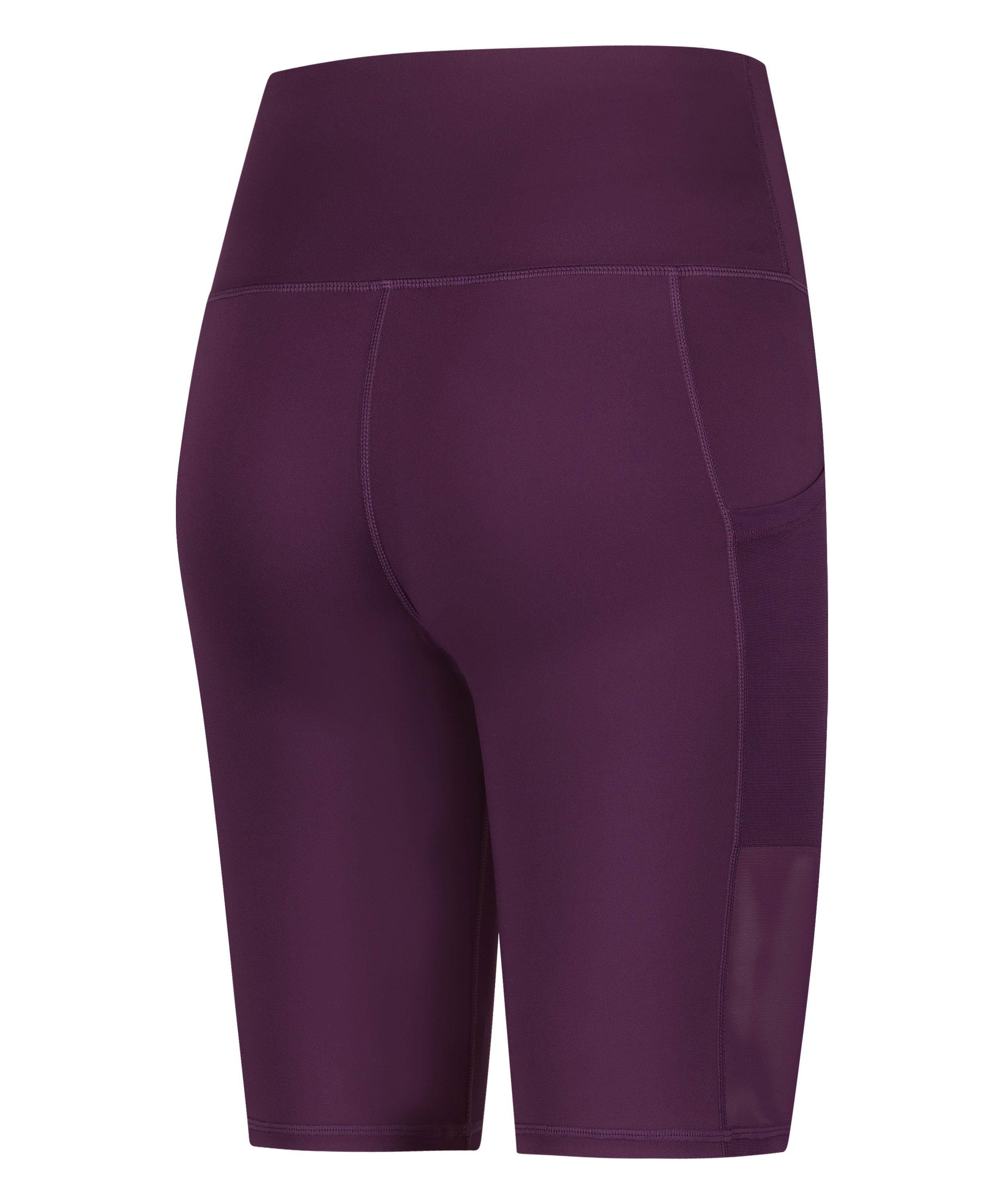 HKMX high waisted bike shorts, Purple, main