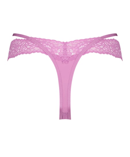 Elliena Extra Low V Thong, Pink
