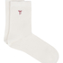 Modal Crew Socks, White