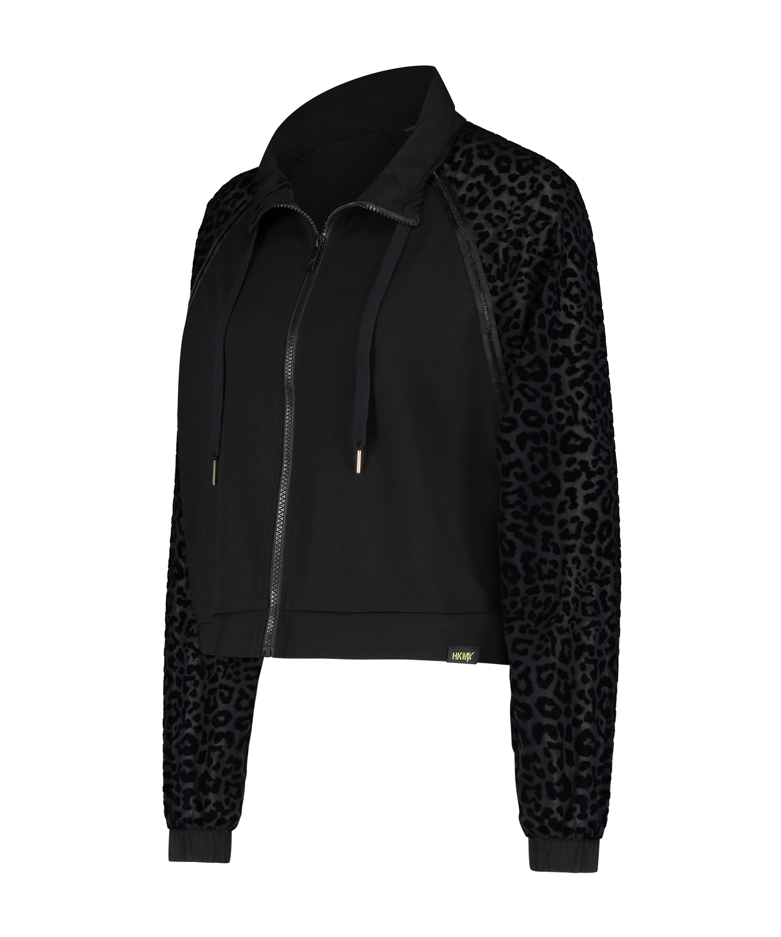 HKMX Leopard Jacket, Black, main