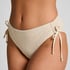Crochet Bikini Bottoms, White