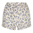 Jersey Ruffled Shorts, White