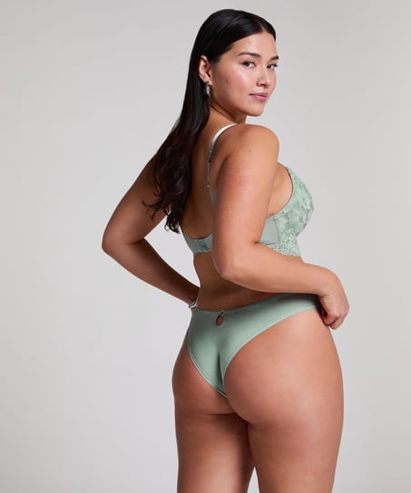 Andrea Padded Non-Wired Bra, Green