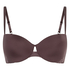 Lea Padded Underwired Bra, Brown