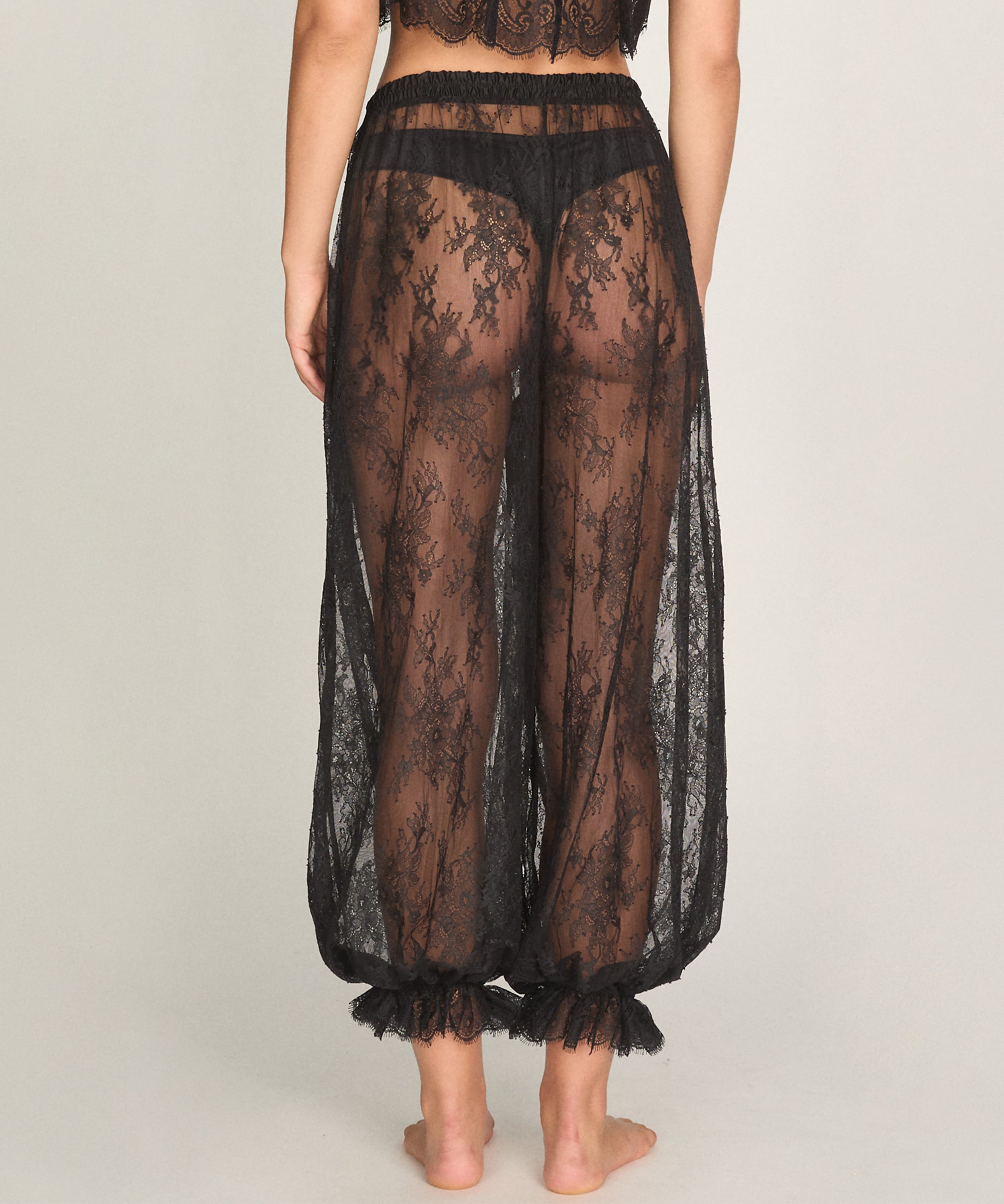 Jogger Allover Lace Legacy, Black, main