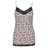 Ditsy top, Purple