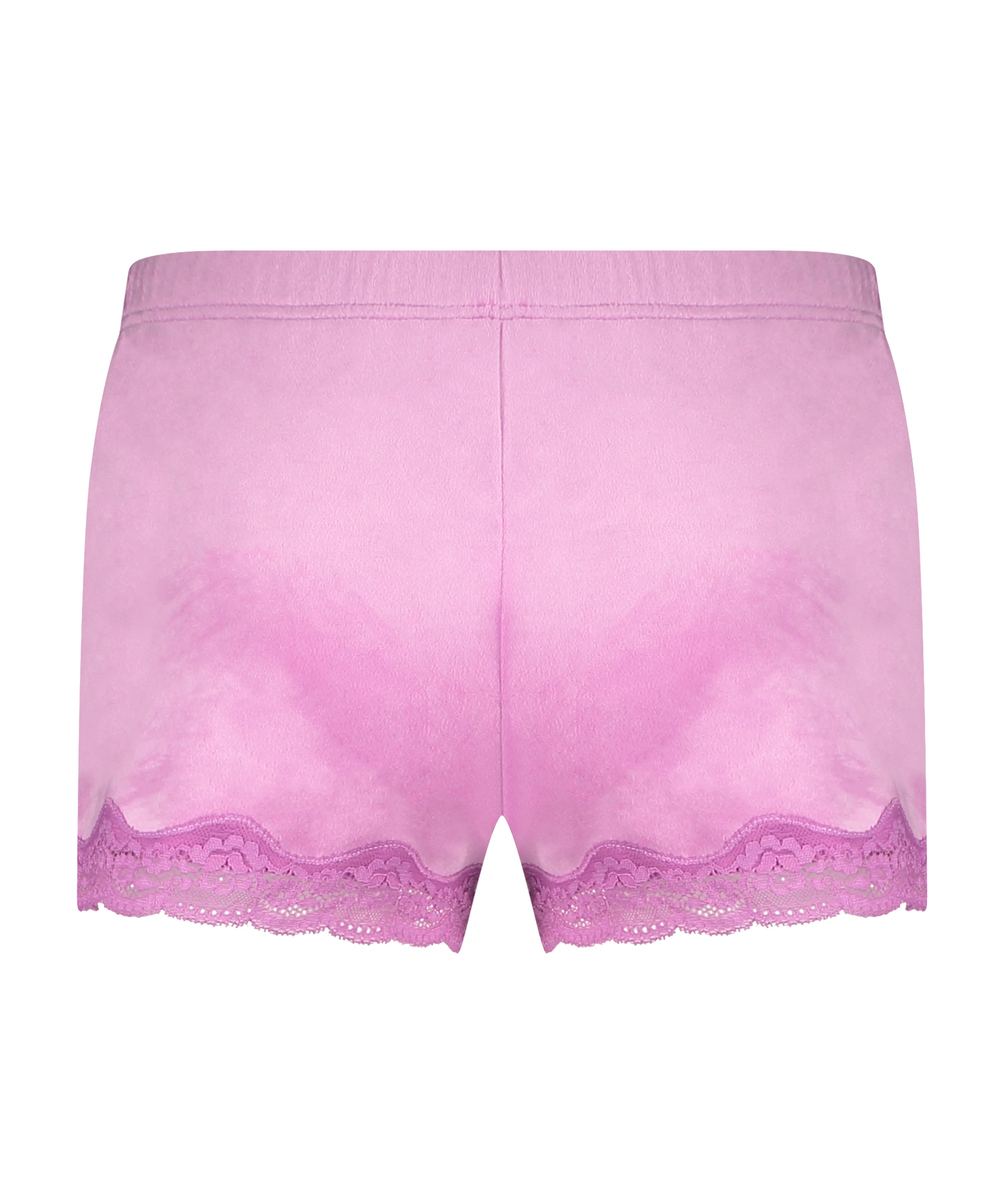Velvet lace shorts, Pink, main