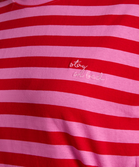 Round Neck Nightshirt, Pink