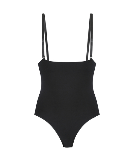 Seamless Enhancing High Waisted Knickers, Black