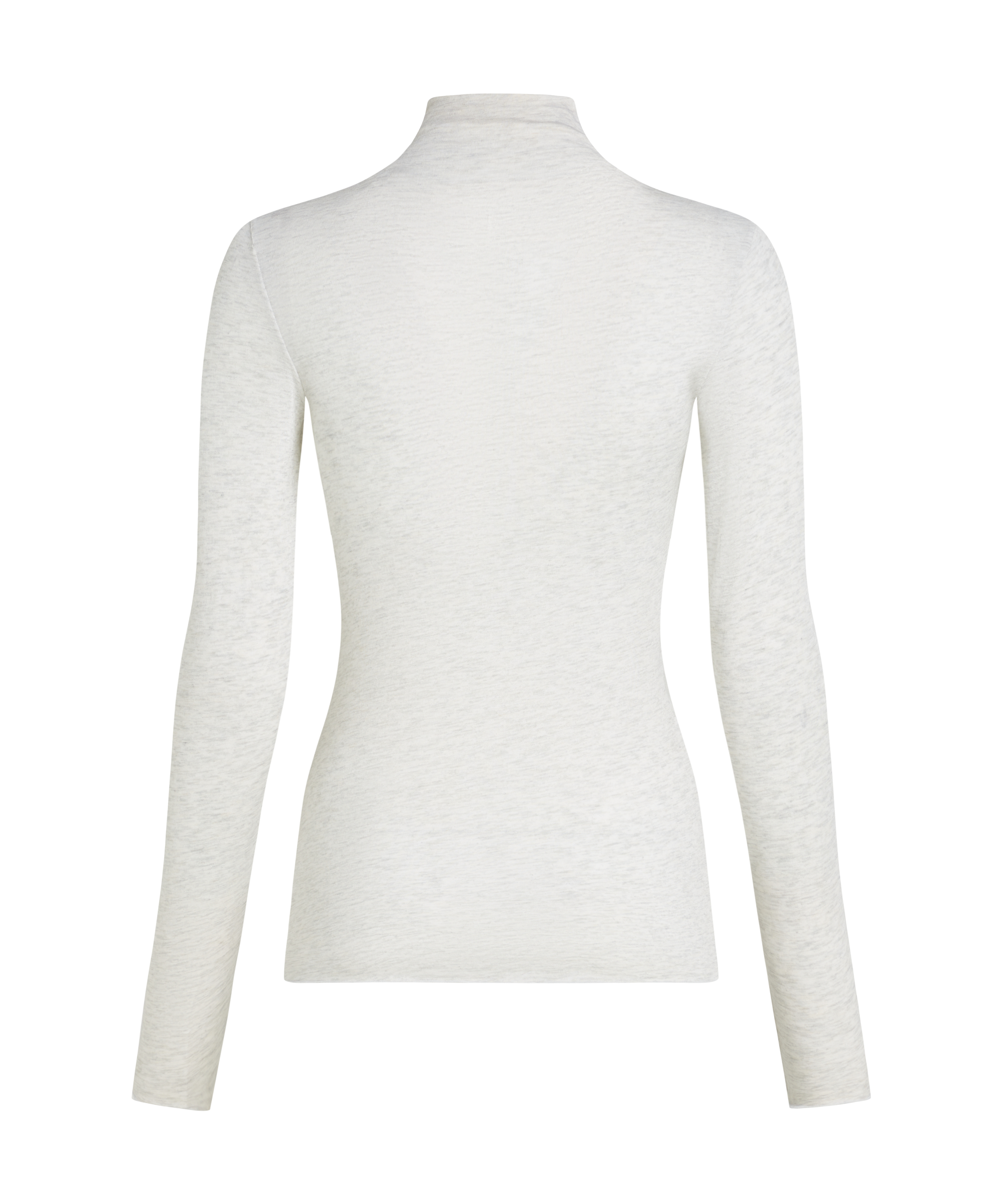 super soft Turtleneck Shirt with Cashmere, Gray, main