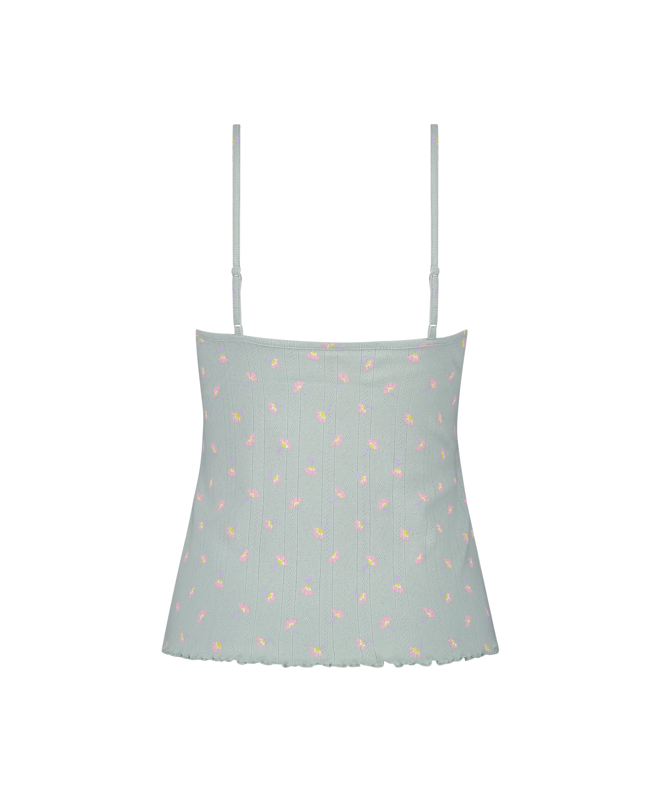 Cotton cami, Green, main