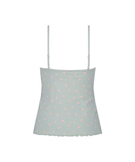 Cotton cami, Green