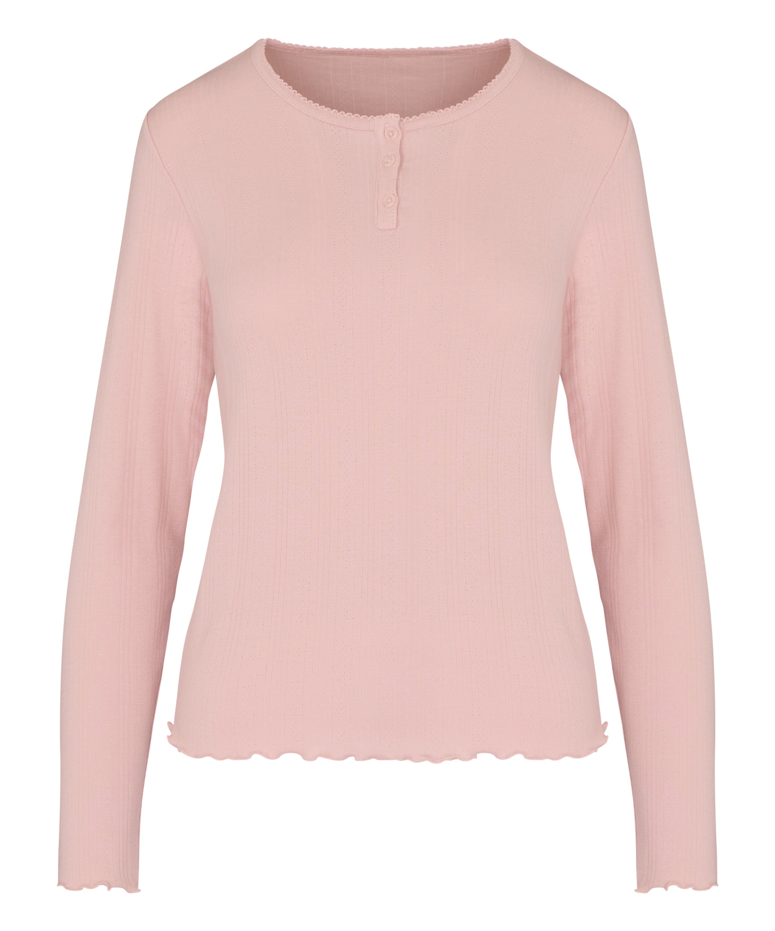 Top Pointelle, Pink