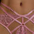 Roxanne Open Crotch Brazilian, Pink