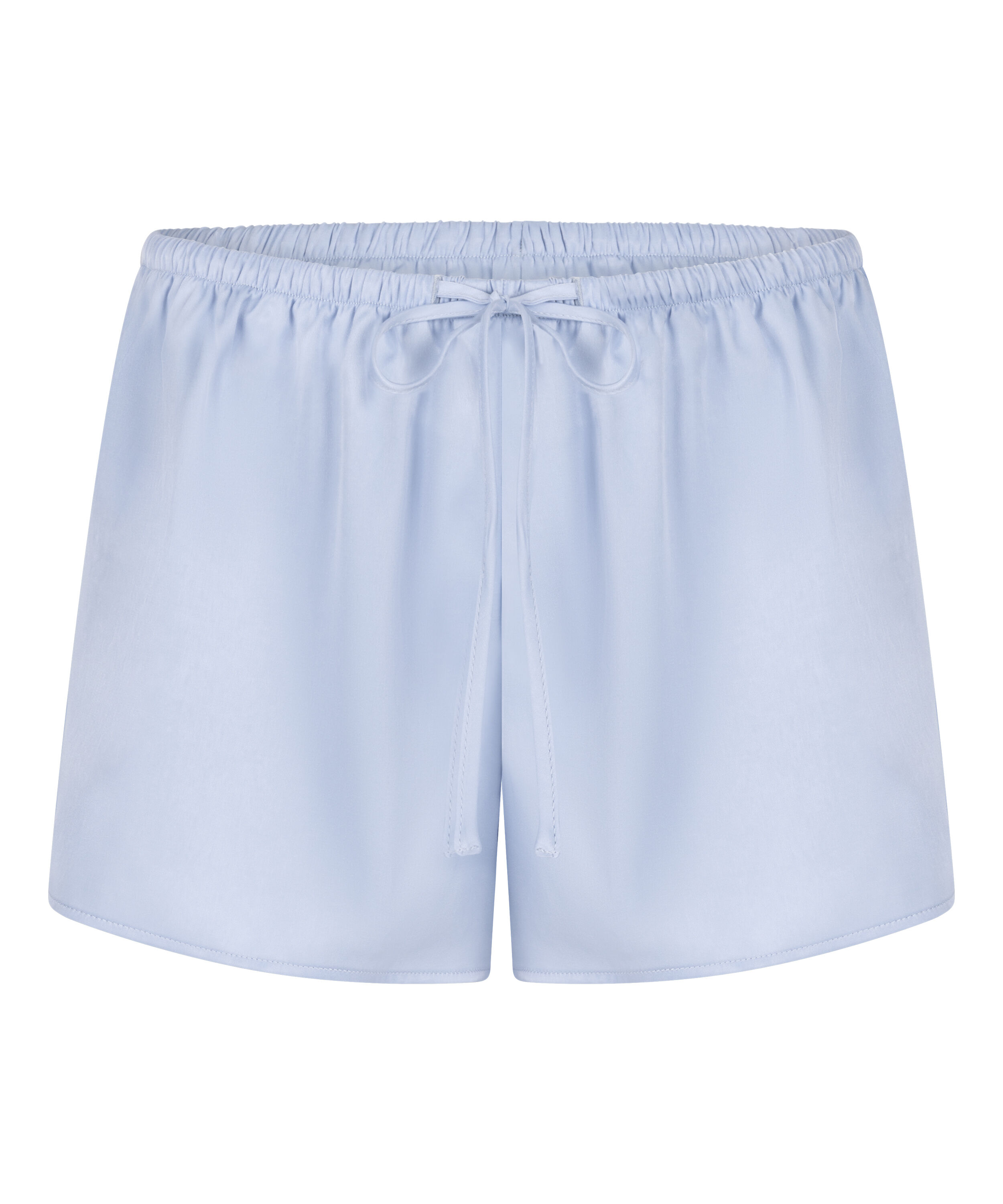 Ayla Satin Shorts, Blue