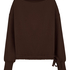 Top Viscose Boatneck, Brown
