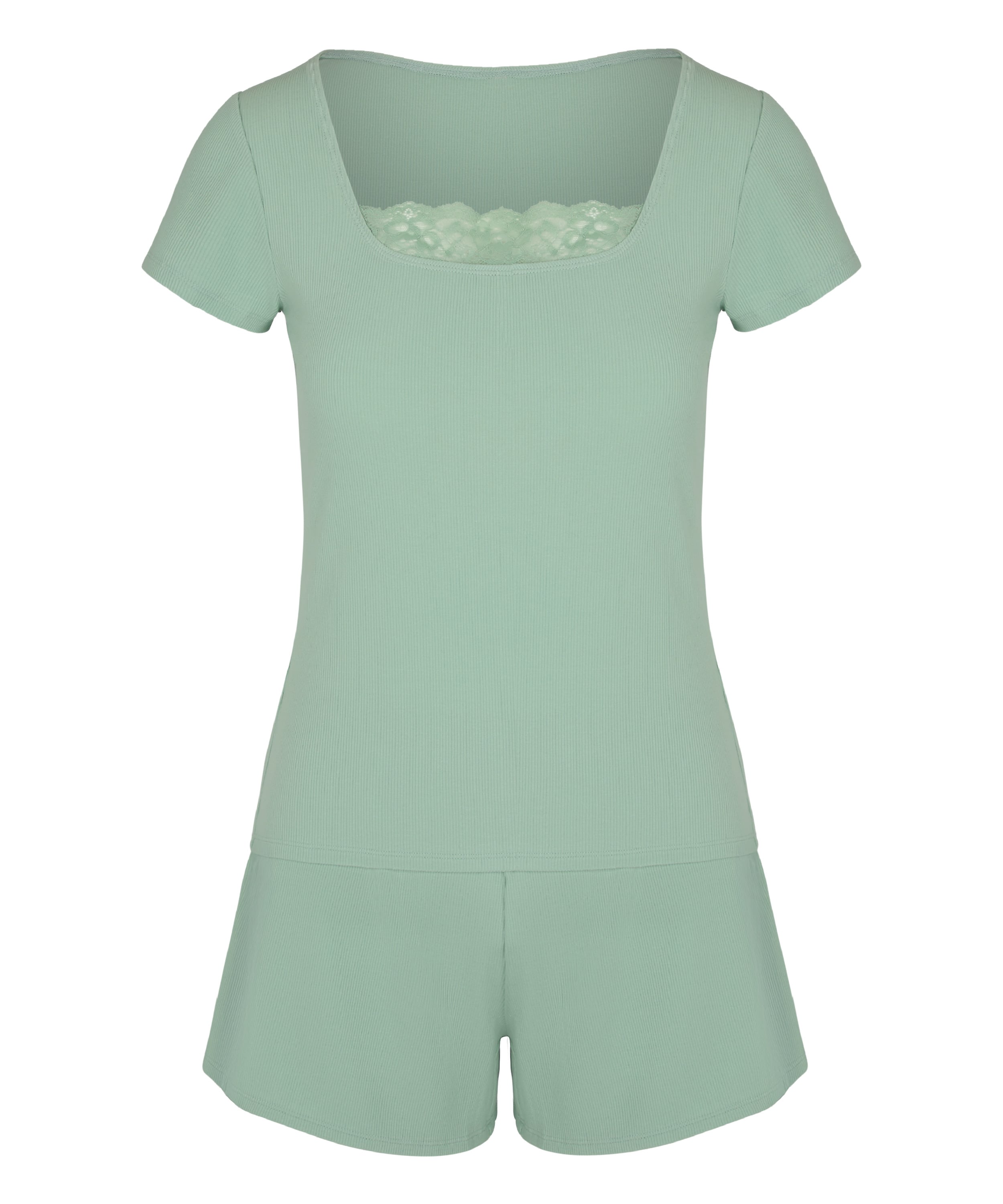 Pyjama Set , Green, main