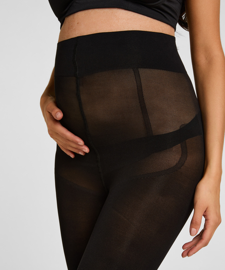 Maternity Tights 40 Denier Velvet Touch, Black