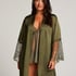 Satin Kimono, Green