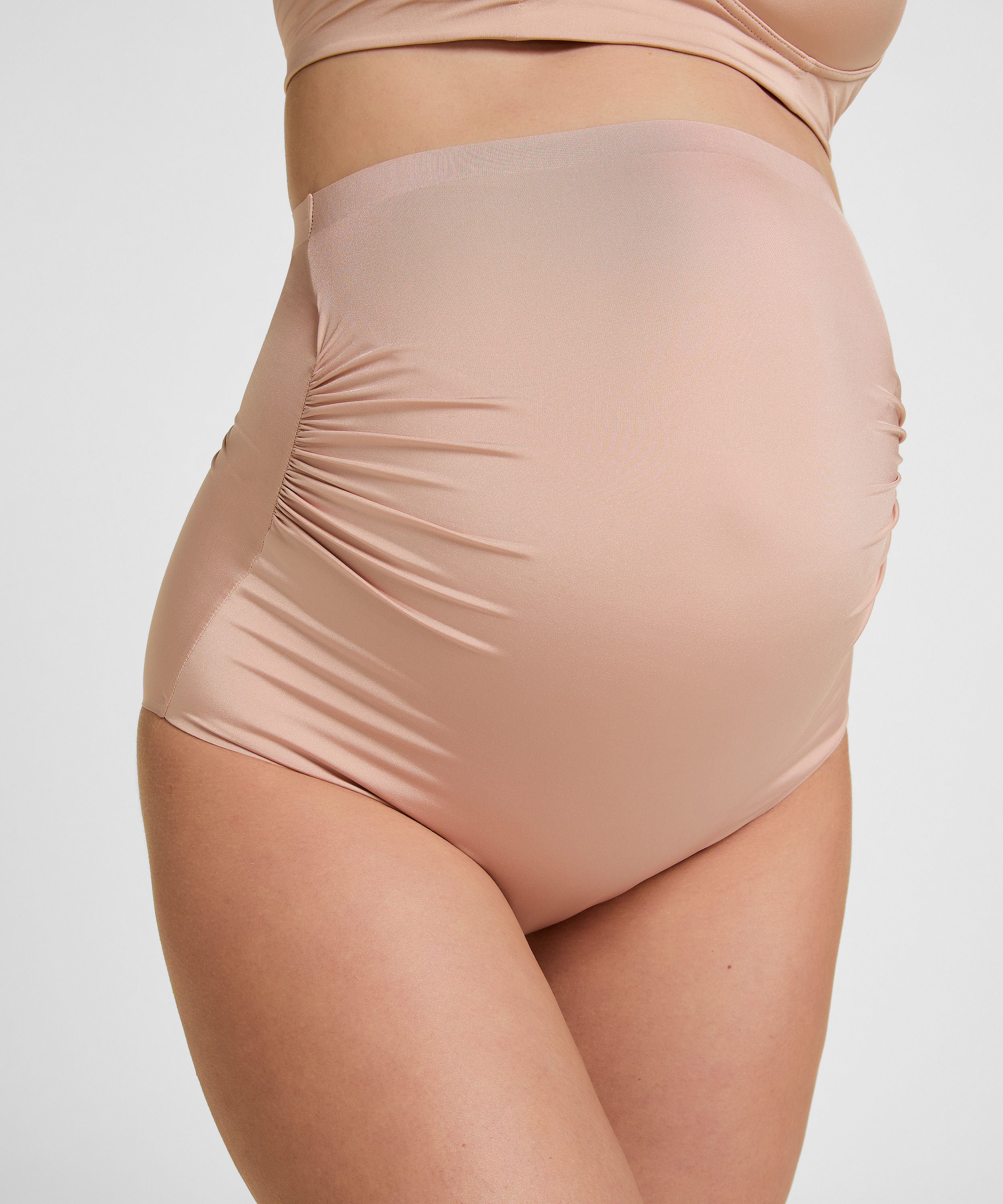 Maternity Brazilian Smooth , Beige, main