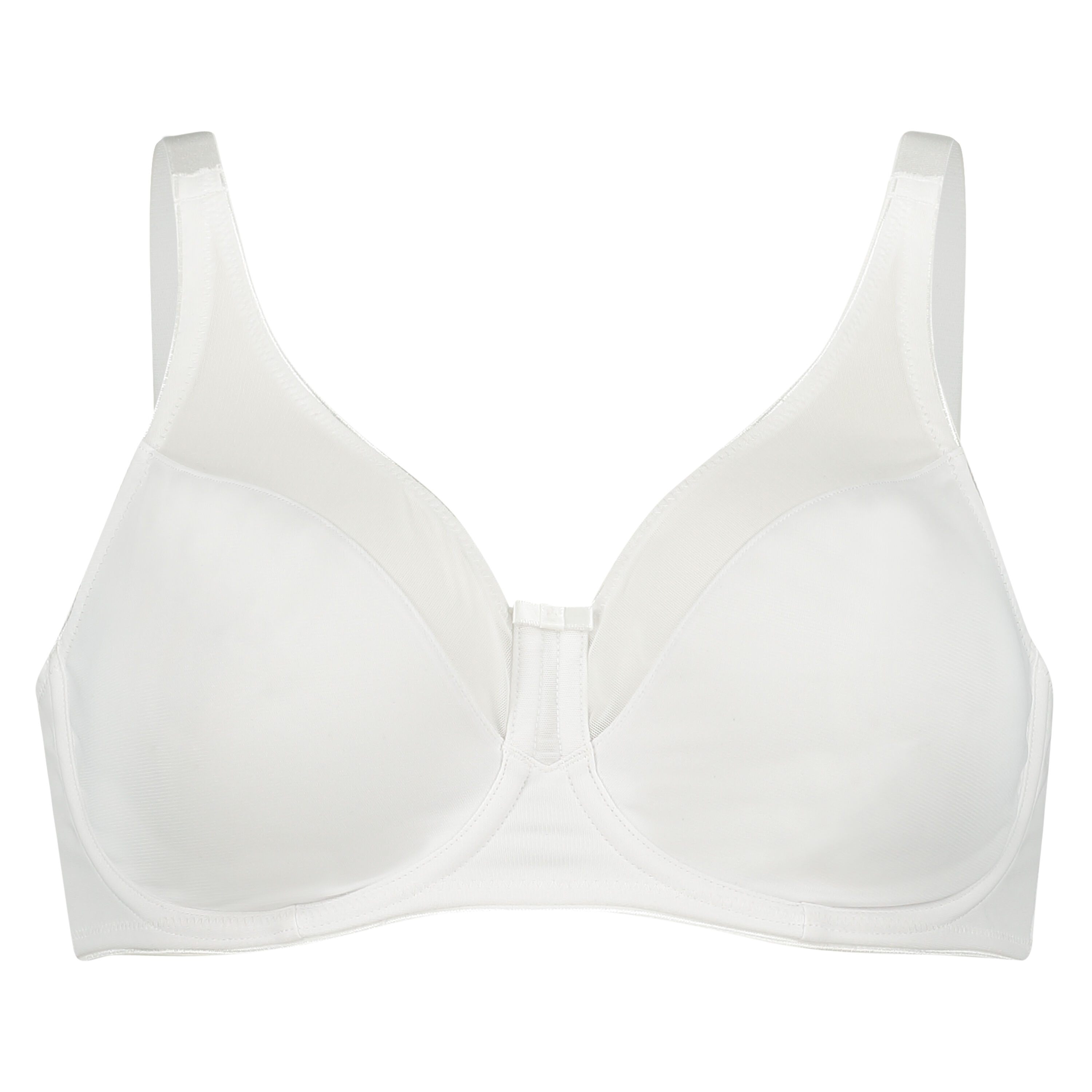 Nina Non-Padded Underwired Minimizer Bra, White