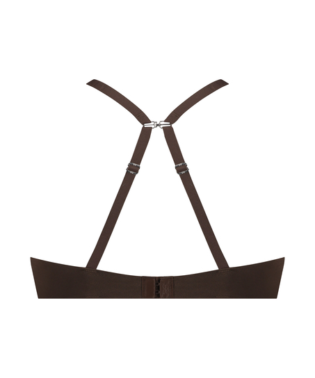 Smooth Non-Padded Underwired Bra, Brown