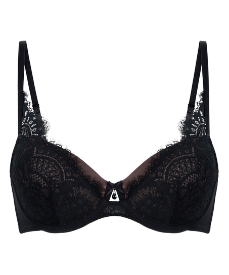 Mirabella Padded Underwired Bra, Black
