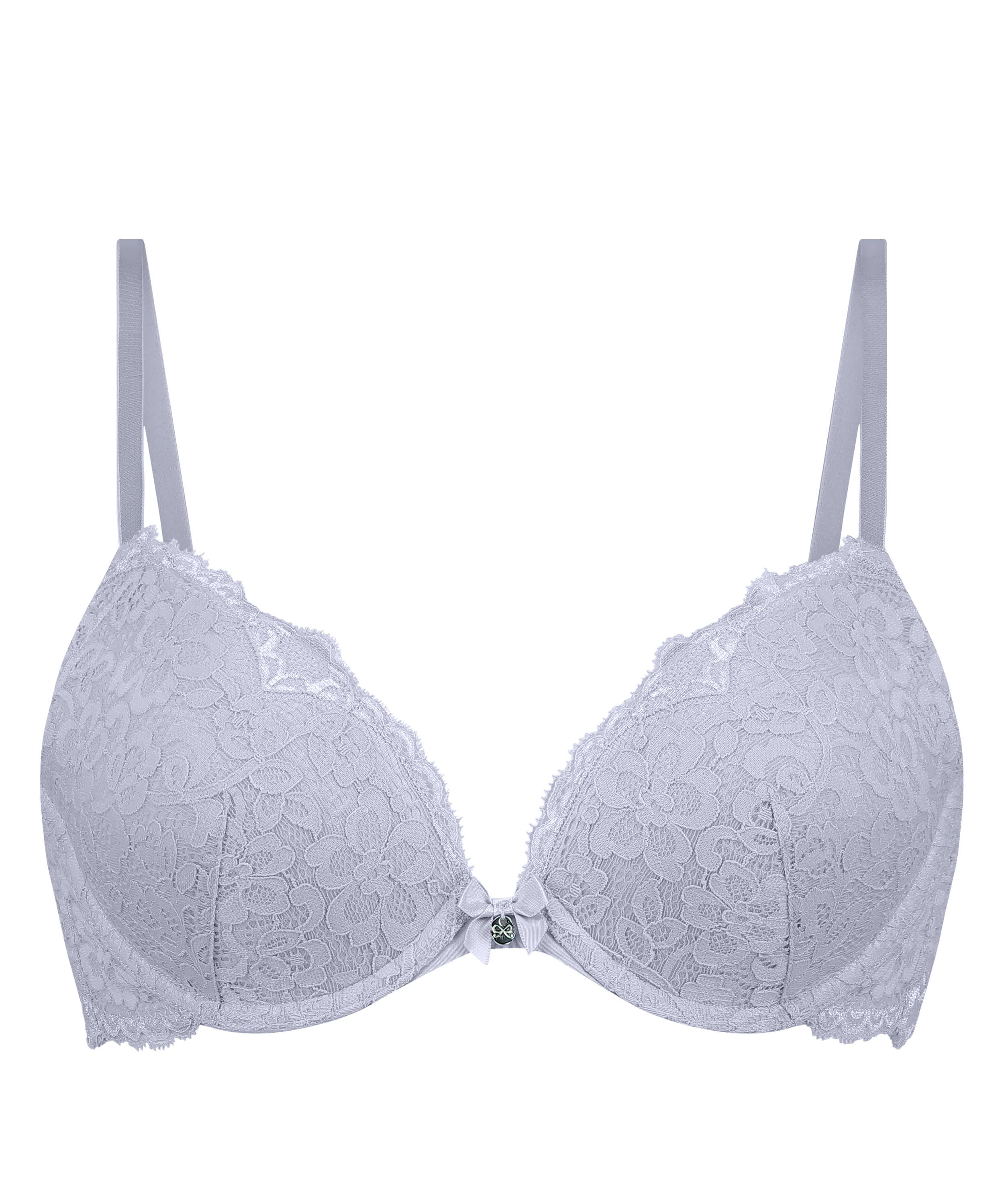 Marine Padded Push-Up Underwired Bra, Purple, main