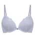 Marine Padded Push-Up Underwired Bra, Purple