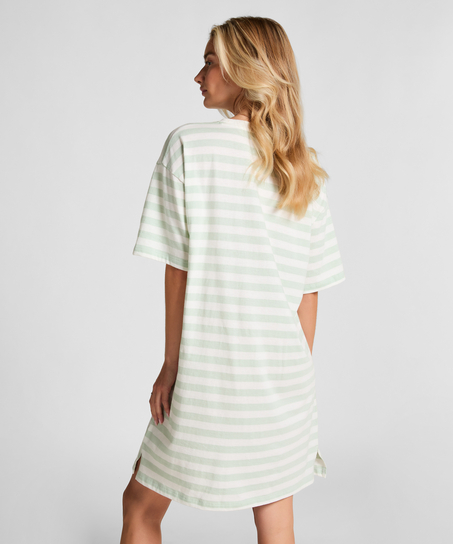 Round Neck Nightshirt, Green